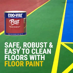 Coo-Var Floor Paint - Safe, robust and easy to clean floors with floor paint