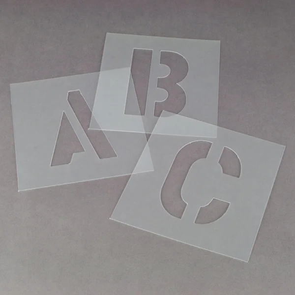 6" Stencil Kit A-Z