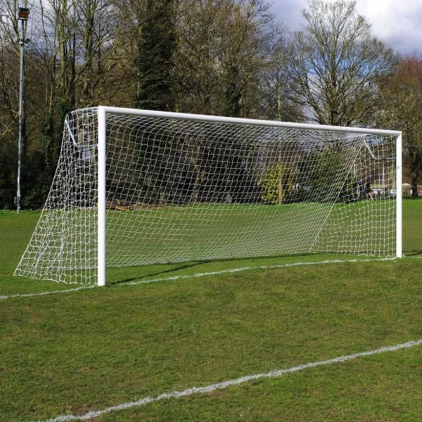 MH Goals Youth 11 aside Football Goals - 21x7ft Socketed Aluminium