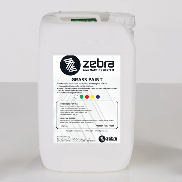 Zebra Premium Grass Line Marking Paint