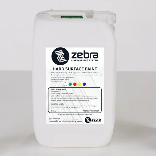 Zebra Hard Surface Line Marking Paint