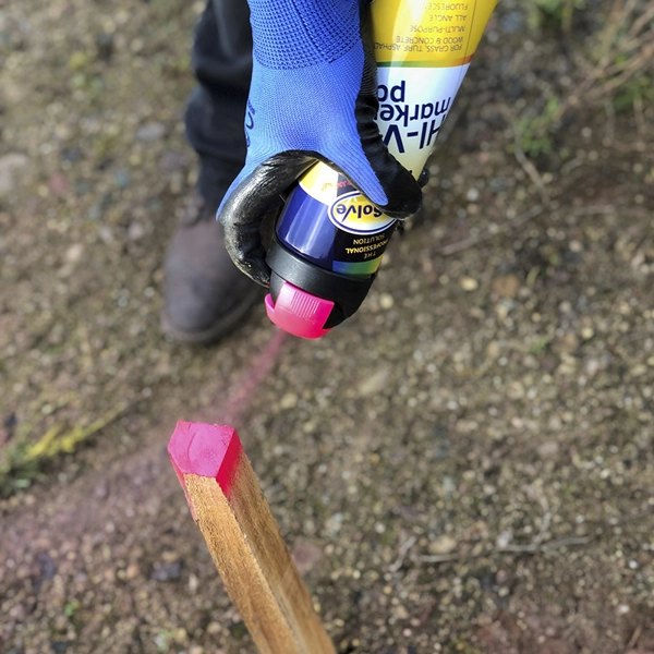 25 x Wooden Marking Out Stakes / Pegs