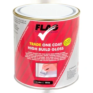 Flag Trade Gloss One Coat Paint - White