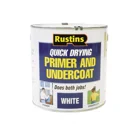 Rustins Quick Dry White Primer & Undercoat