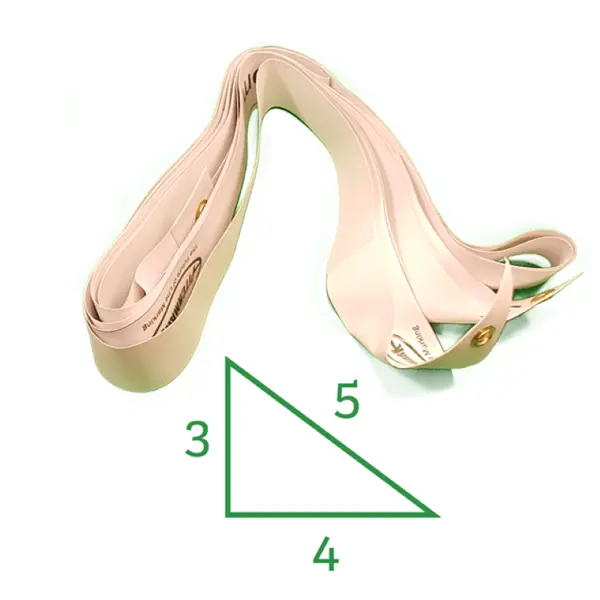 3,4,5 Triangle - Sports Pitch Corner Marking Guide