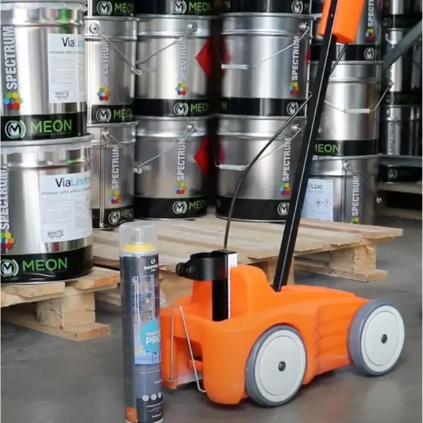 Soppec PureSPRAY Driver Aerosol Line Marking Trolley