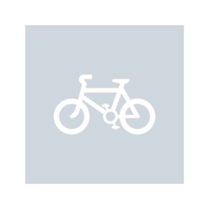 Thermoplastic Bicycle Lane Symbol