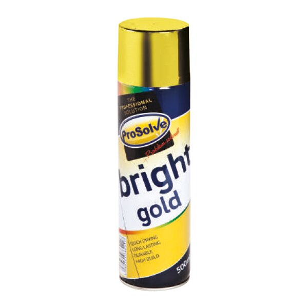 ProSolve Bright Gold Spray Paint