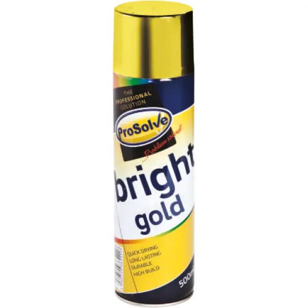 ProSolve Bright Gold Spray Paint