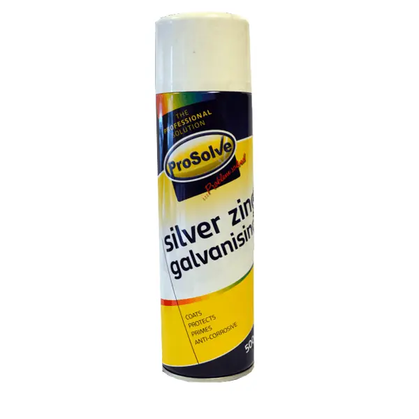 Prosolve Silver Zinc Galvanising Spray